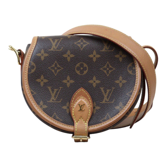 Rank AB｜ LV Monogram Tamburan Shoulder Bag Current Model｜S24061705