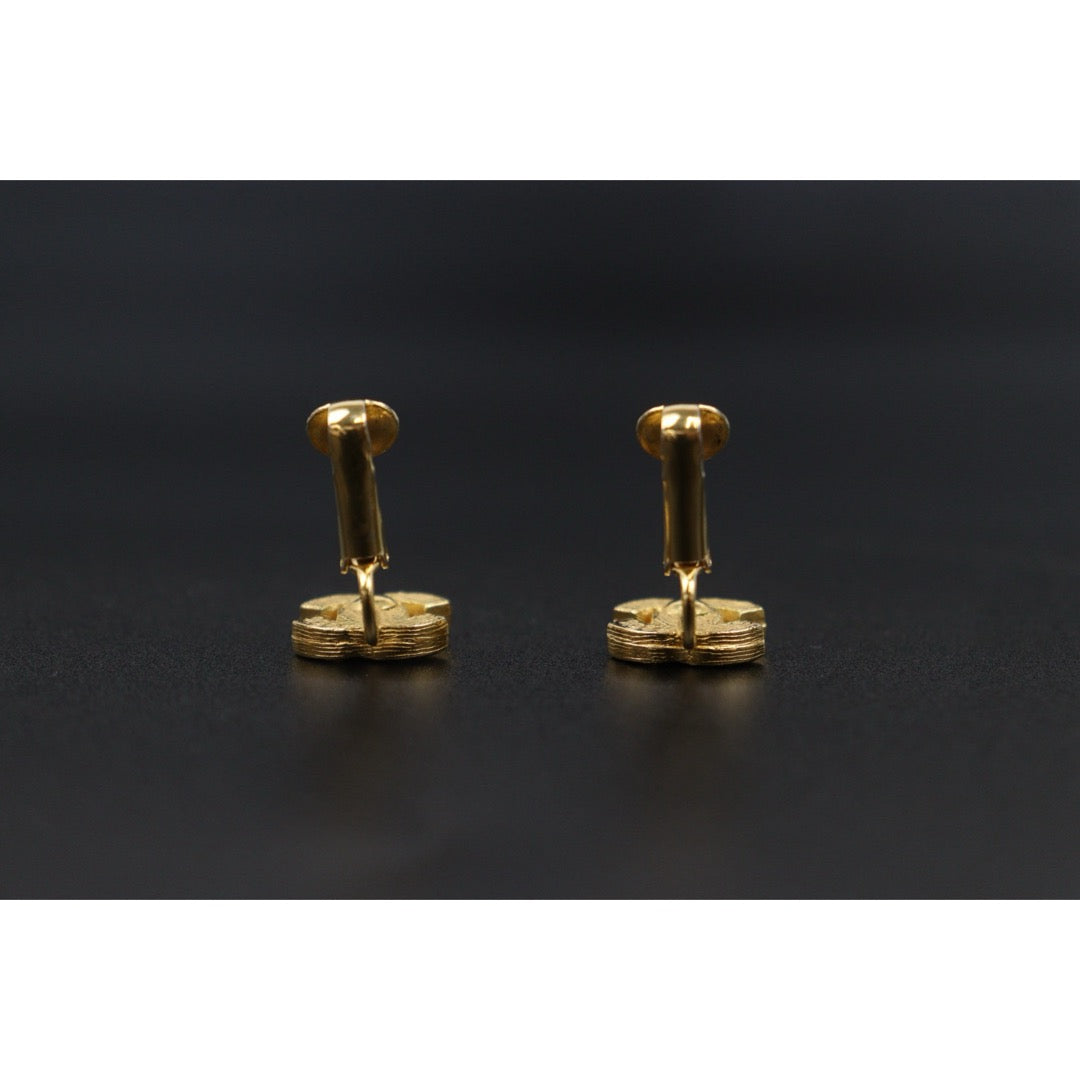Very Good ( Rank A)｜ CHANEL Coco Mark Rhinestone Earrings｜V25071007