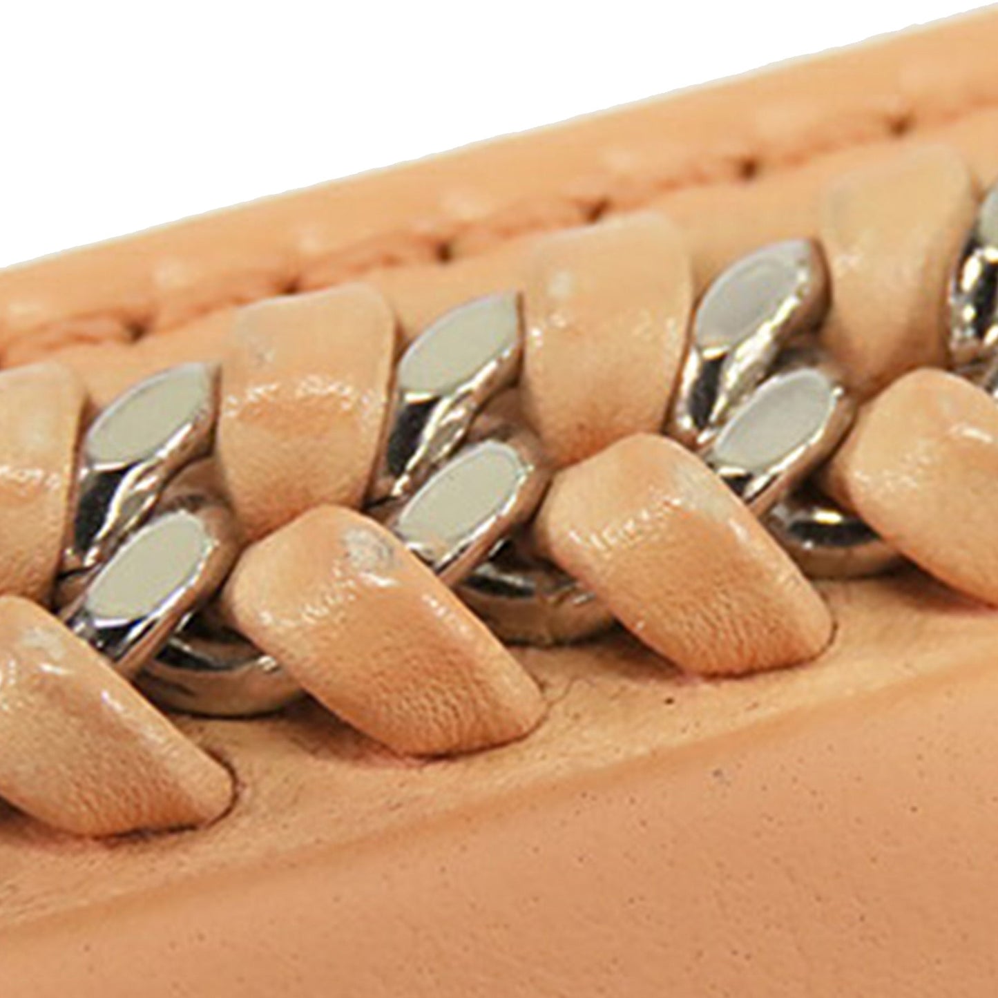 Tan Chanel Small Calfskin Braided Chic Flap Shoulder Bag