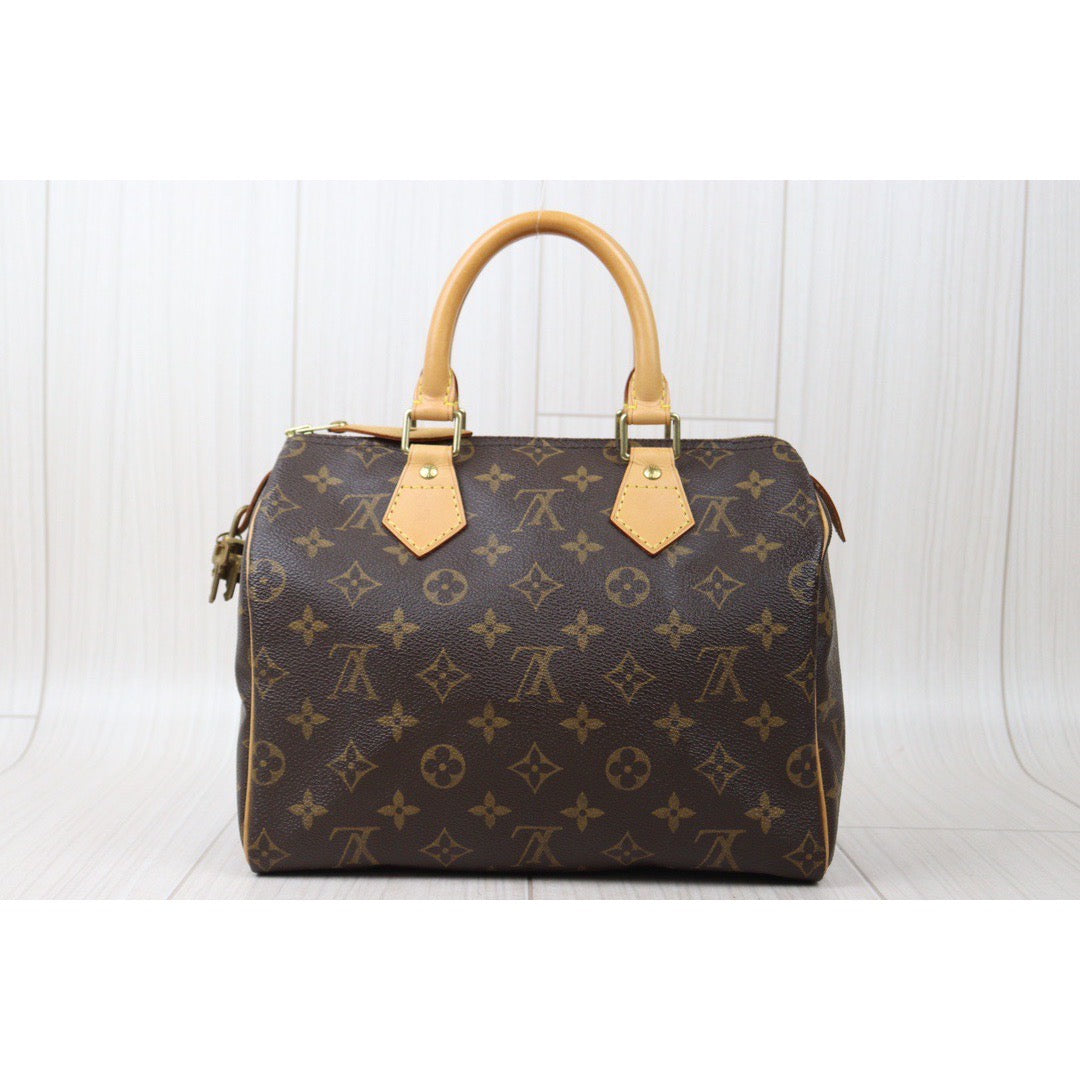 Rank AB｜ LV Monogram Speedy 25 Hand Bag ｜24070206