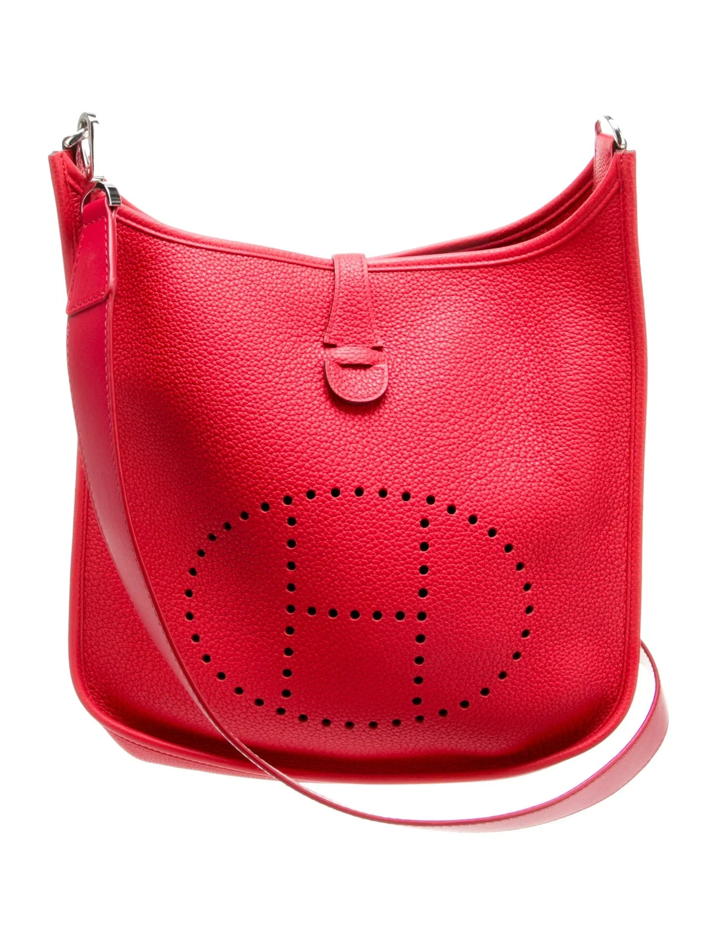 Hermes Evelyne PM III Rose Jaipur Clemence Leather with SHW