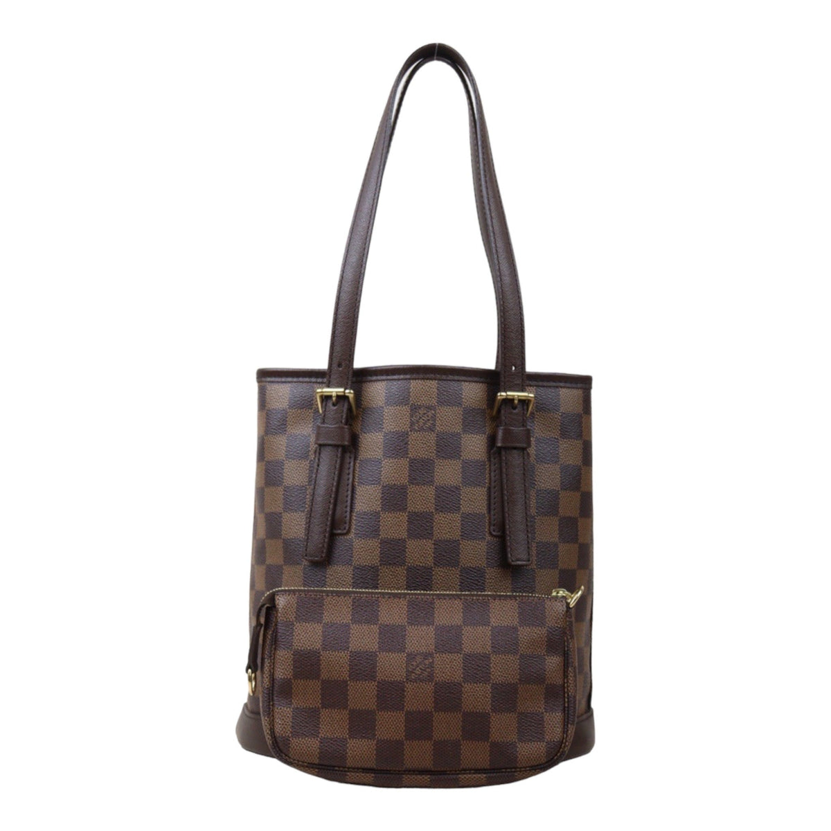 Rank A｜LV Damier Male Handbag With Pouch｜V24062716
