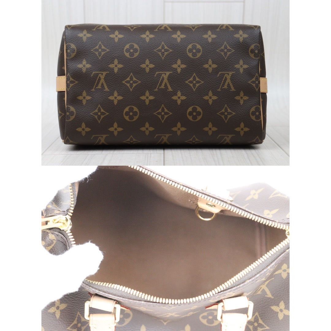 Rank A｜ LV Monogram Speedy 25 Hand Bag With Shoulder Strap｜24070424