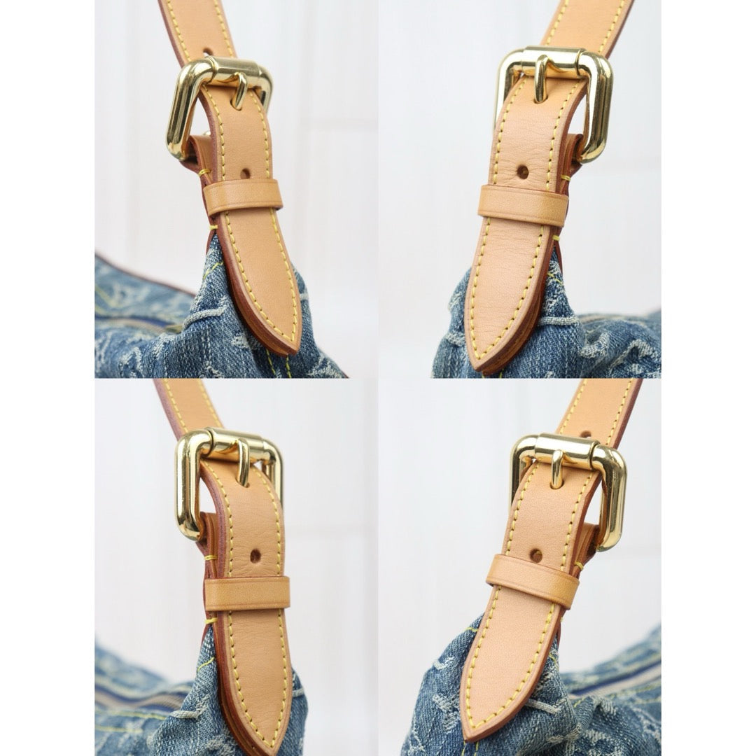Good ( Rank AB)｜  LV Monogram Baggy Denim Shoulder Bag｜V24090517