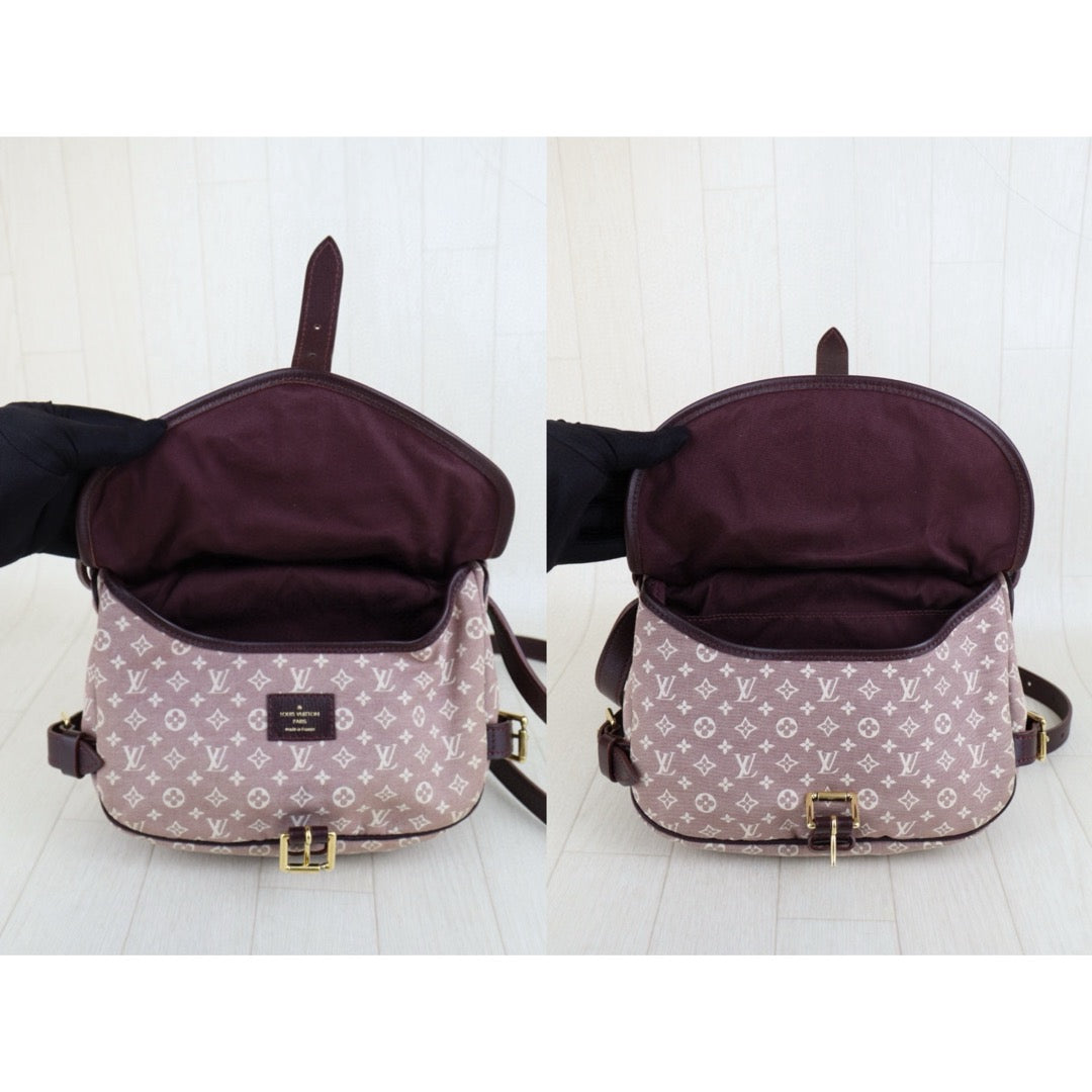 Very Good ( Rank A)｜LV Monogram Mini Run Saumur  Shoulder Bag Canvas Leather ｜H25031801