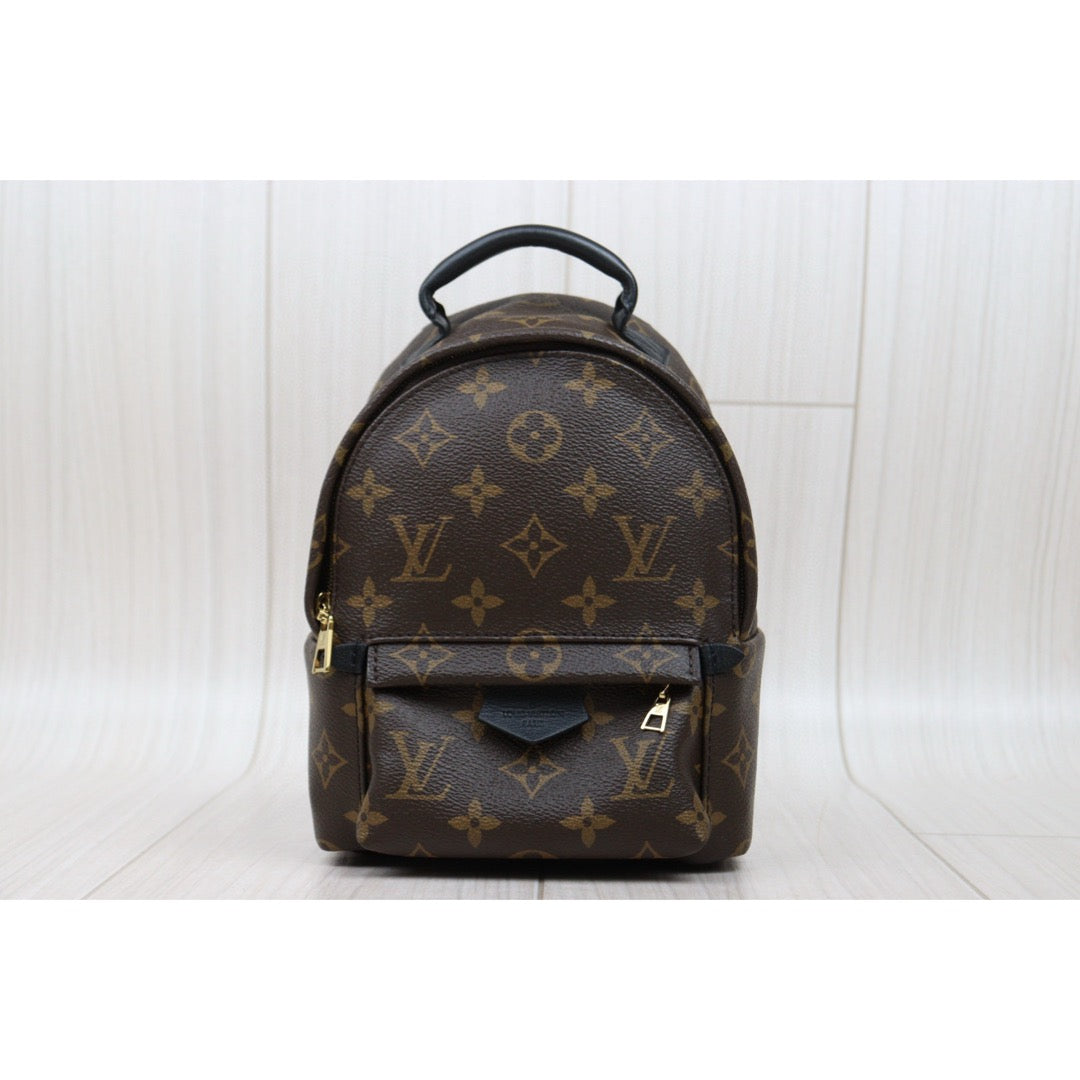 Very Good ( Rank A) ｜  LV Monogram Coated Canvas Mini Palm Springs Backpack｜S25022605