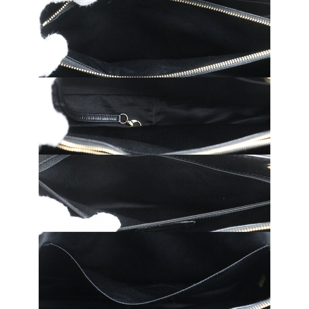 Very Good ( Rank A) ｜ CHANEL Matrasse GST Chain Tote Bag Caviar Skin Black  Made In 2014-2015 Year｜S25032602