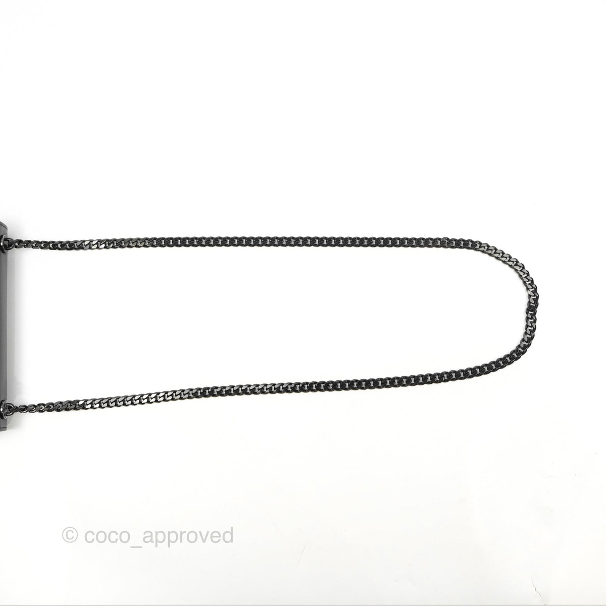 Celine Chain Besace Clea Shiny Calfskin So Black