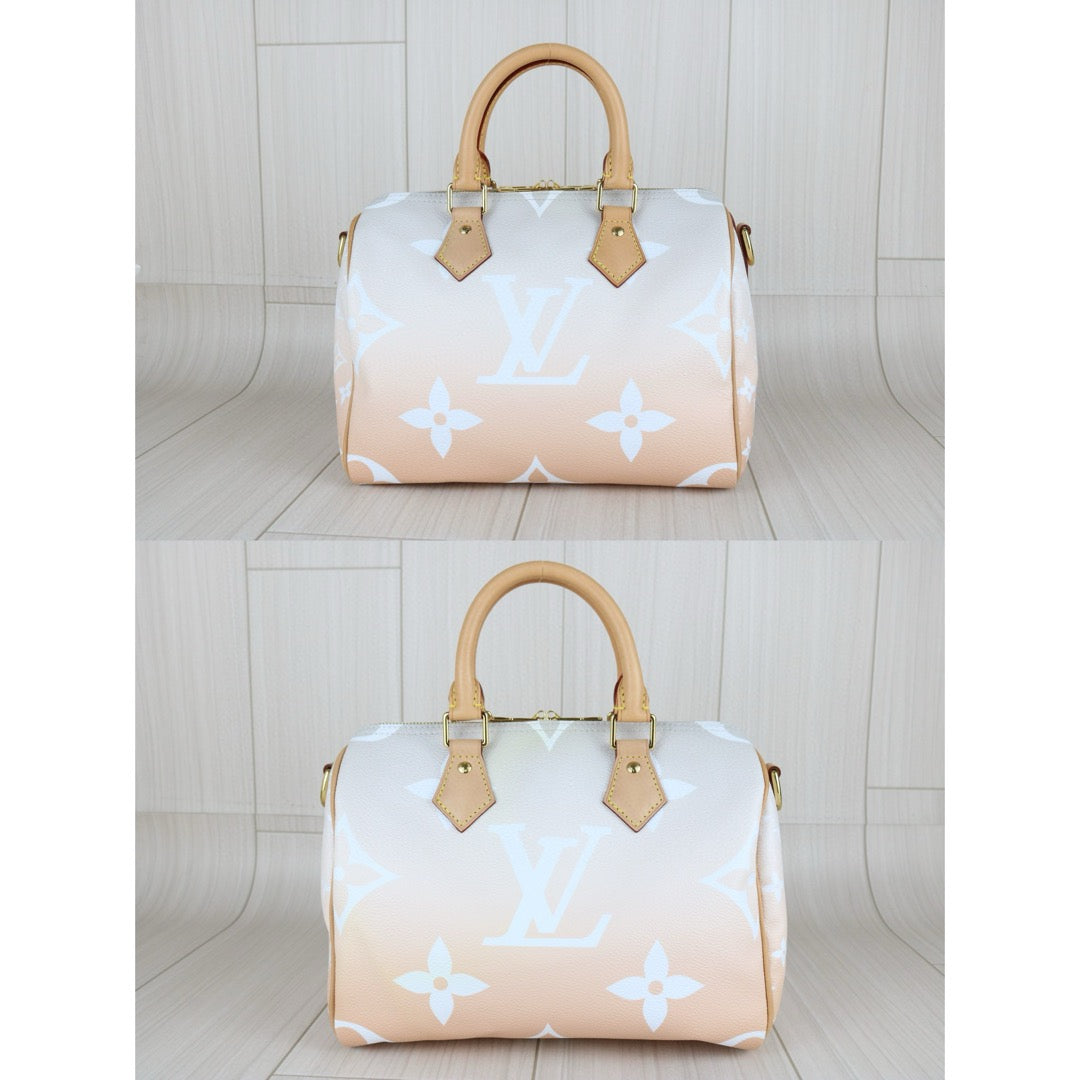 Excellent（Rank SA）｜LV Monogram speedy25 Gradient color Limited edition Handbag WithShoulder Bag｜B25012211