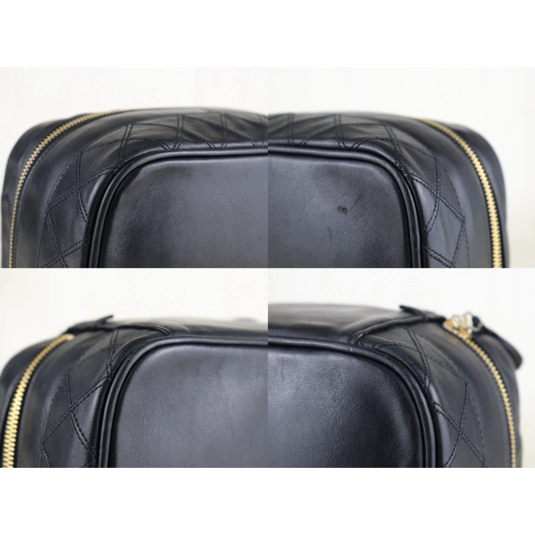 Good ( Rank AB)｜ CHANEL Lamb Skin Vanity Handbag  Made In 1989～1991Year ｜H24112502
