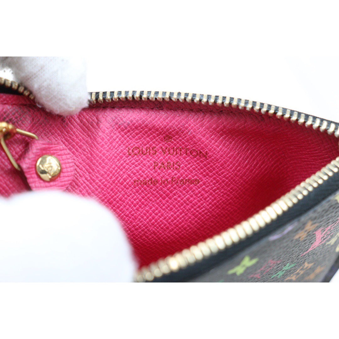 Rank AB ｜ LV Monogram Multicolor Card Holder  ｜24041803
