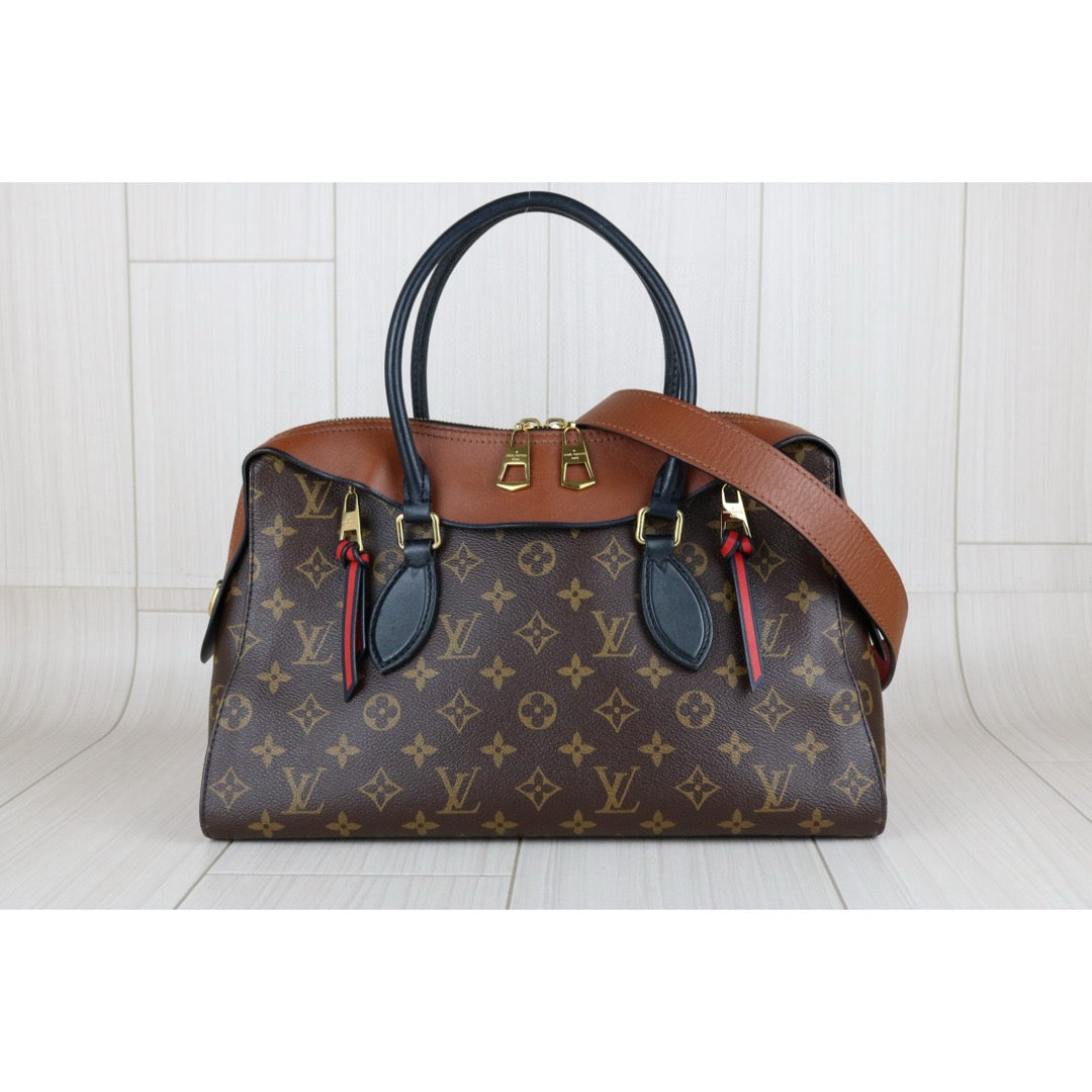 Very Good ( Rank A)｜ LV Monogram Tuileries Tote 2ways Hand Bag With Shoulder Bag Brown｜B25012210