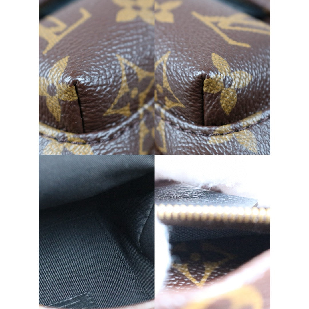 Very Good ( Rank A) ｜  LV Monogram Coated Canvas Mini Palm Springs Backpack｜S24101201