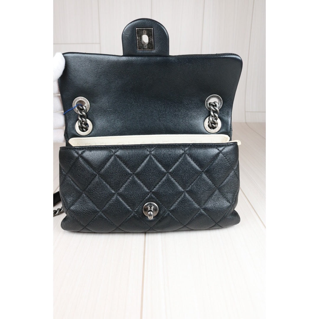 Rank A｜ CHANEL Matrasse Lamb Skin Single  Flap Bag Made in 2014-2015Year｜S24071001