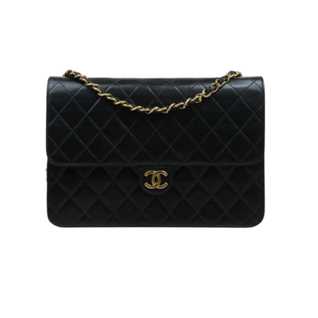 Very Good ( Rank A)｜ CHANEL  Lamb Skin Chain CF 25 Shoulder Bag Made in 1997-1999Year ｜24071901