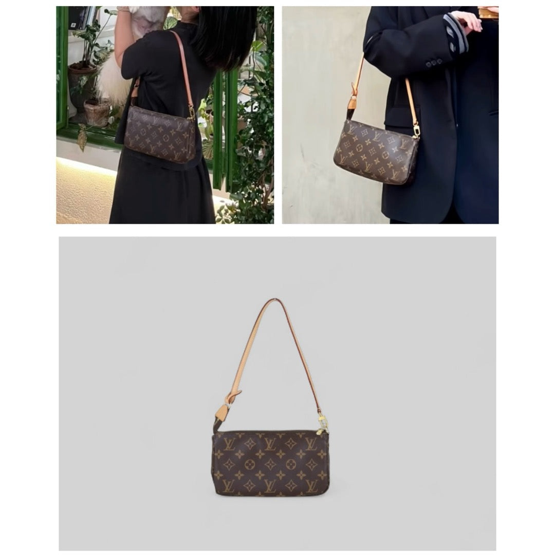 Very Good ( Rank A)｜LV Monogram Pochette Accessoires Current Model IC Chips｜S25051204