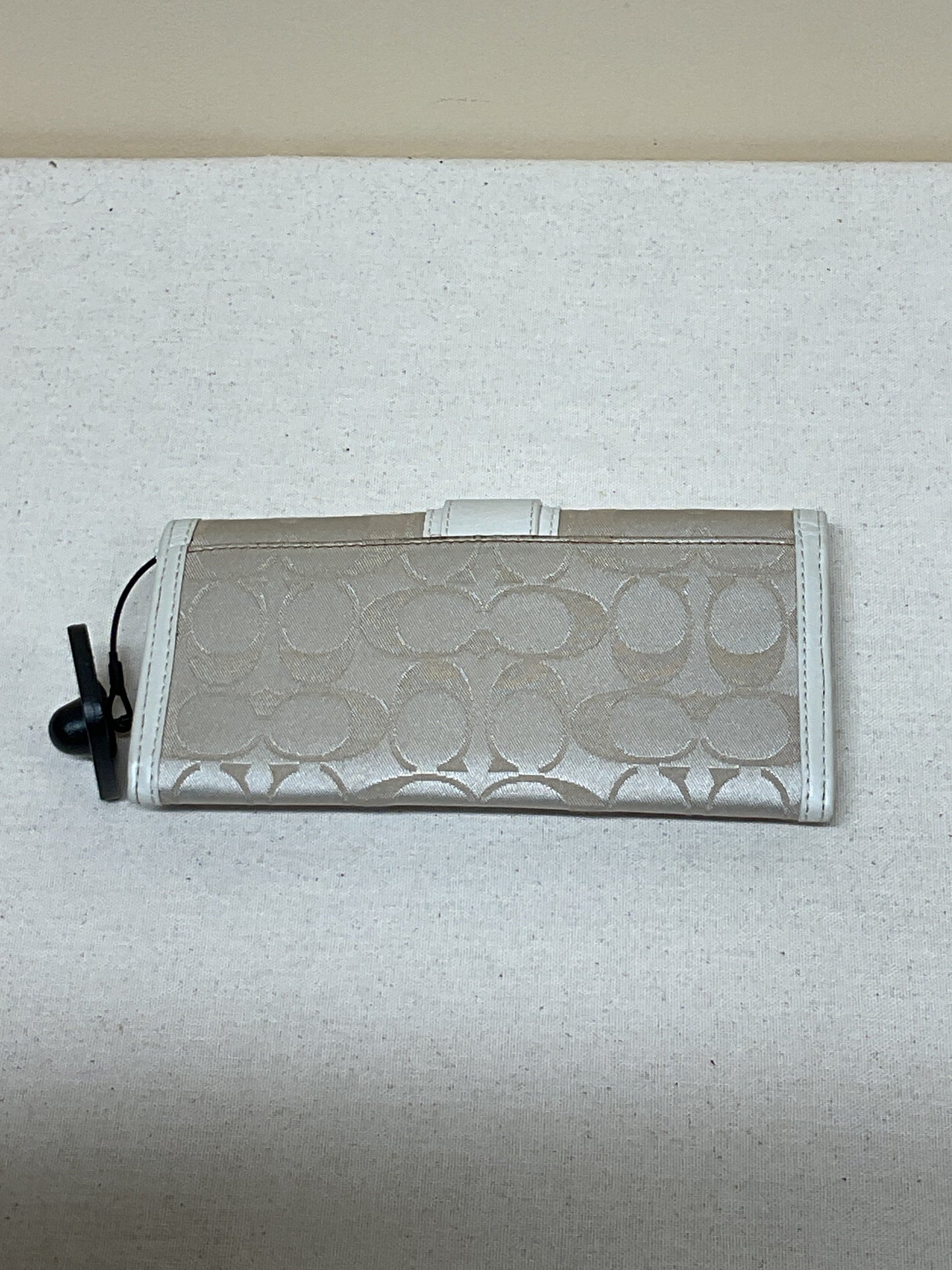 Wallet Designer By Coach In Cream, Size:Medium