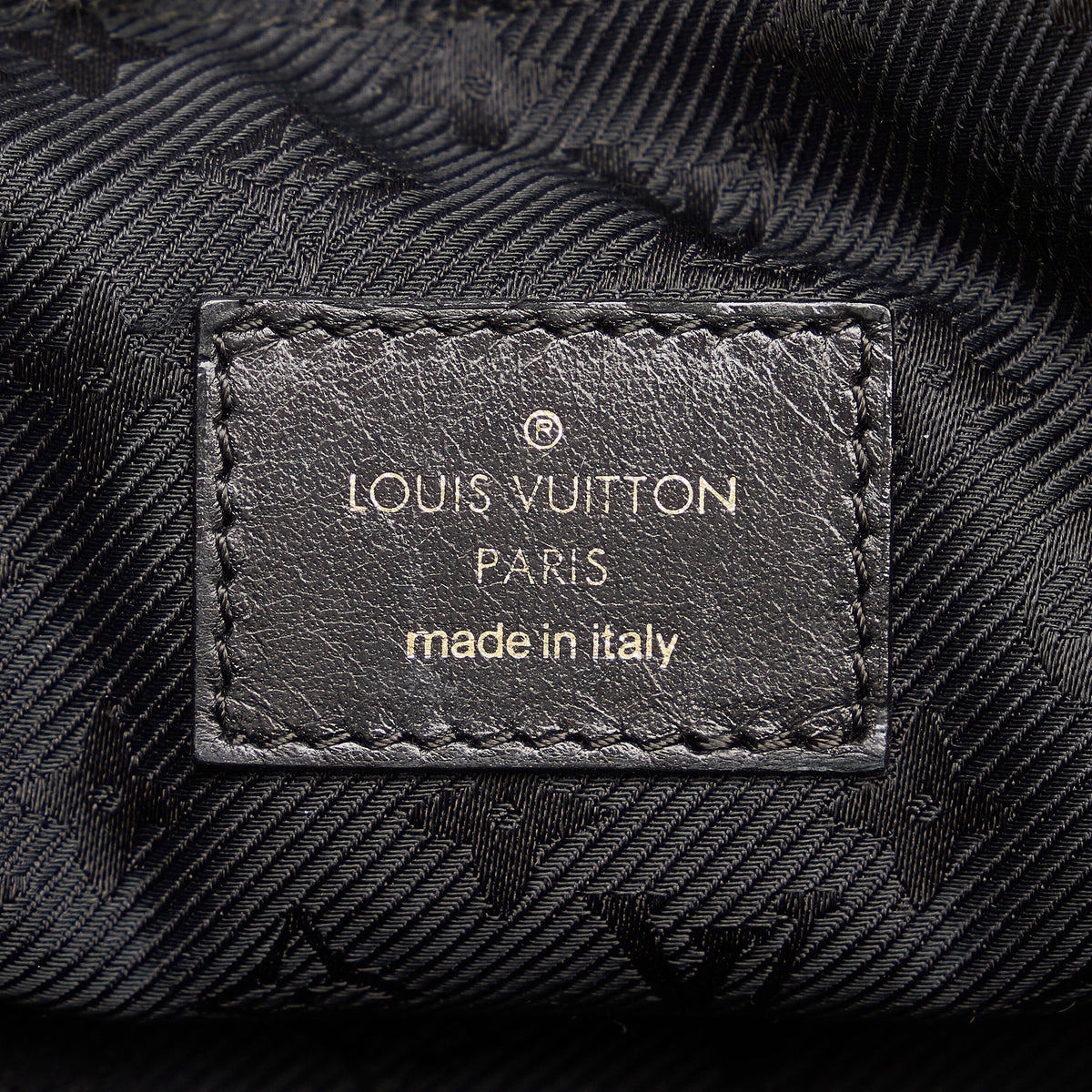Louis Vuitton Sac Riveting Black