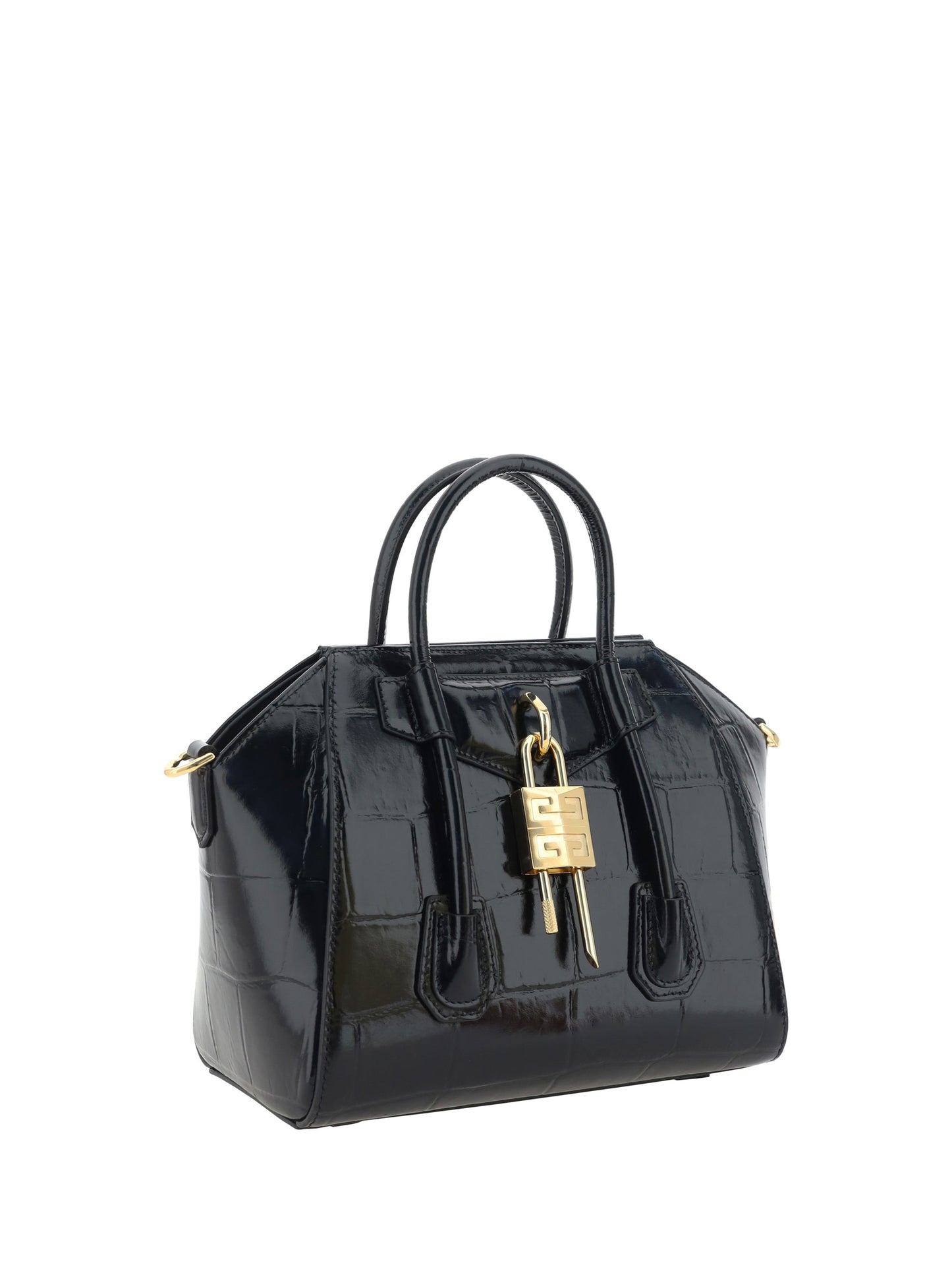 Givenchy Women Antigona Lock Mini Handbag