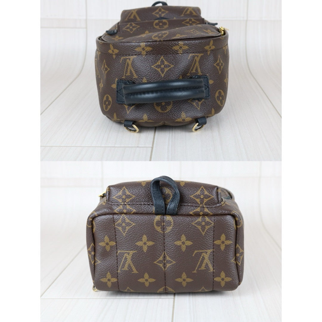 Very Good ( Rank A) ｜  LV Monogram Coated Canvas Mini Palm Springs Backpack｜S25041802