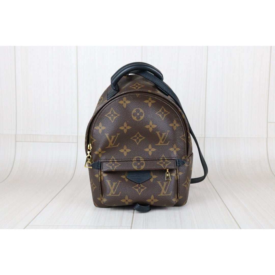 Very Good ( Rank A) ｜  LV Monogram Coated Canvas Mini Palm Springs Backpack｜S25041802