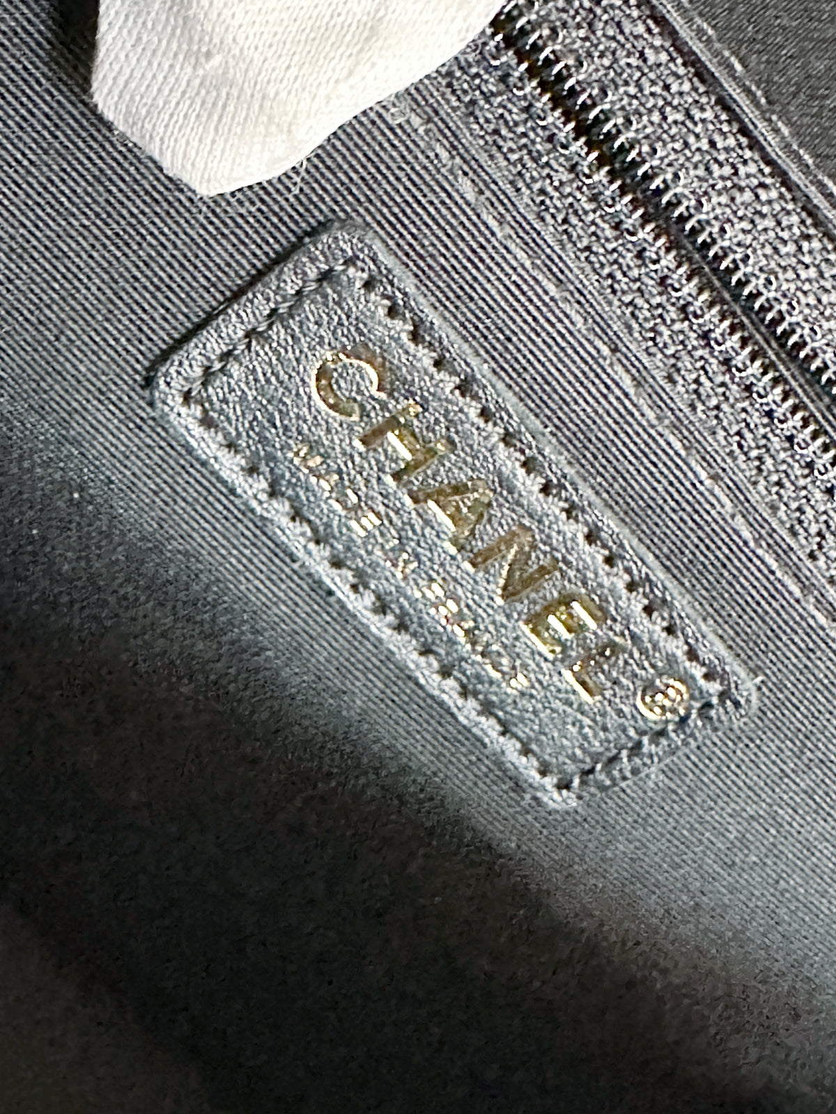 Chanel Medium Lambskin Quilted Elegant CC Flap Beige Black GHW