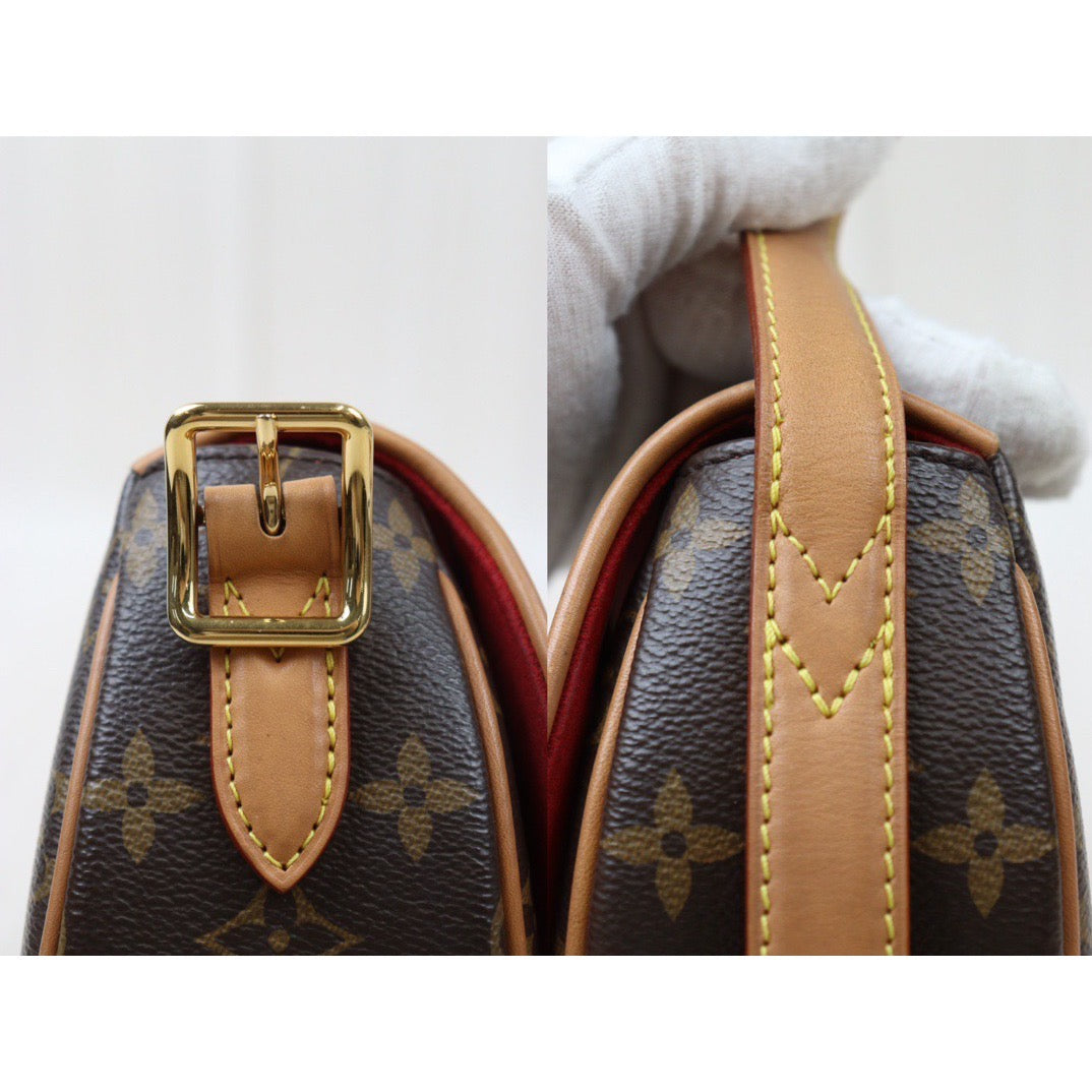Rank AB｜ LV Monogram Tamburan Shoulder Bag Current Model｜S24061705