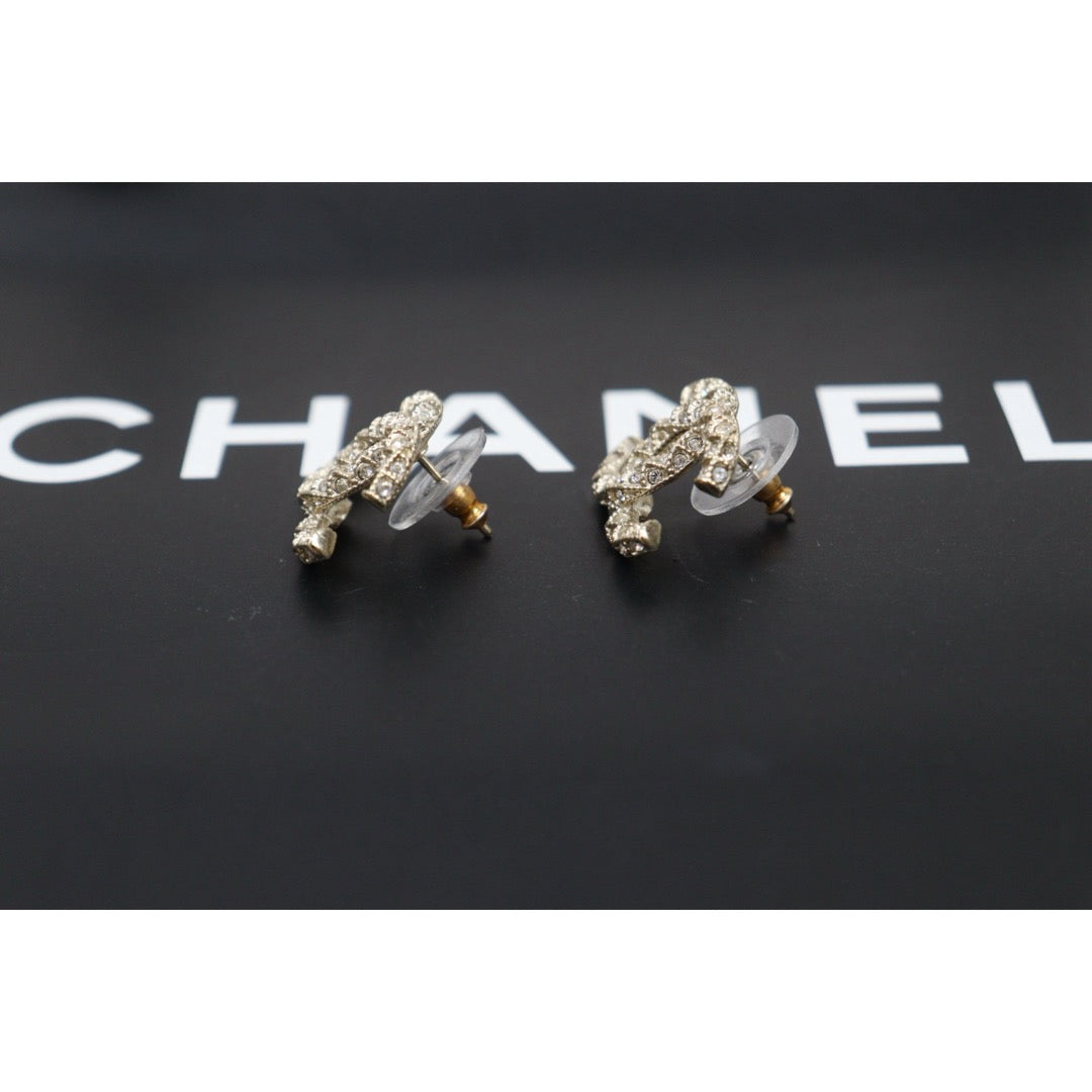 Very Good ( Rank A) ｜CHANEL 20K COCO Mark Diamond Earrings ｜V25052511