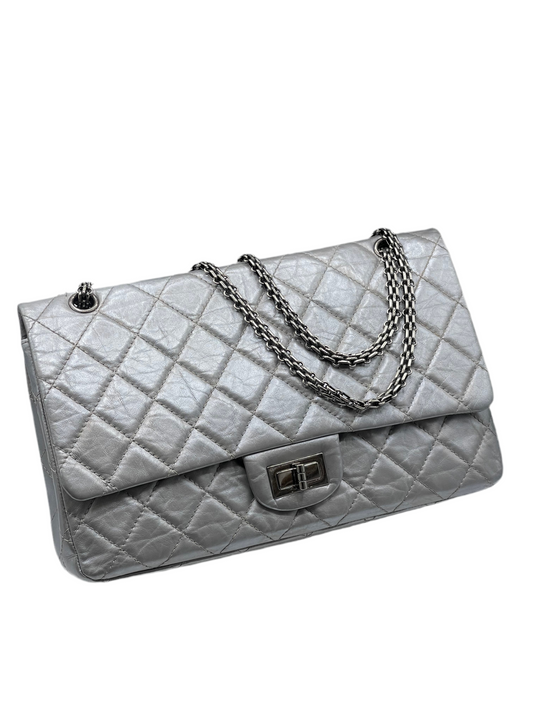 Chanel - Sac 2.55 227 Silver