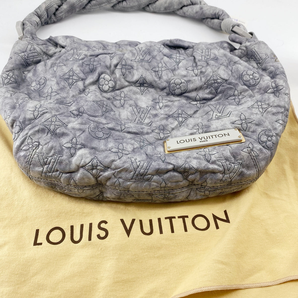 Louis Vuitton Olympe Limited Edition Gris Perle Monogram Nimbus GM