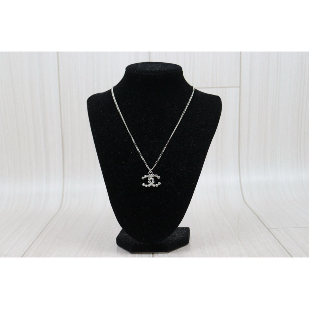 Very Good ( Rank A) ｜CHANEL COCO Mark Rhinestone  Necklace｜V25052509