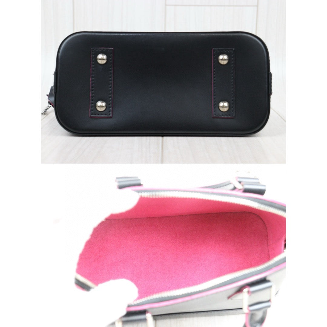 Very Good ( Rank A)｜LV Epi Alma BB HandBag Shoulder Bag Black｜25031807