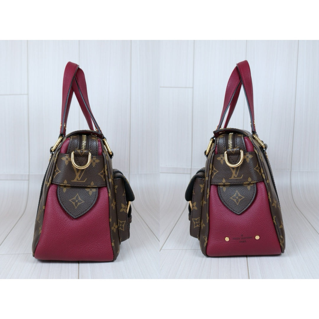 Very Good ( Rank A)｜ LV Monogram Manhattan Tote Bag With Shoulder Bag｜S24100202