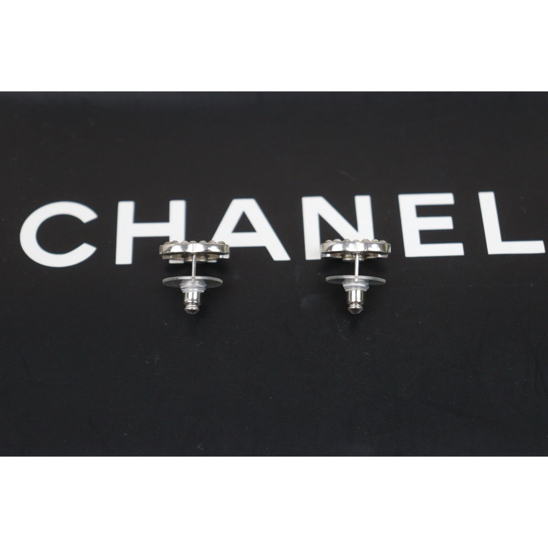 Very Good ( Rank A)｜ CHANEL Coco Mark Rhinestone Earrings｜V25061204