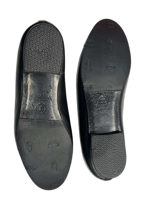 Chanel - ballerines cuir noir T39,5