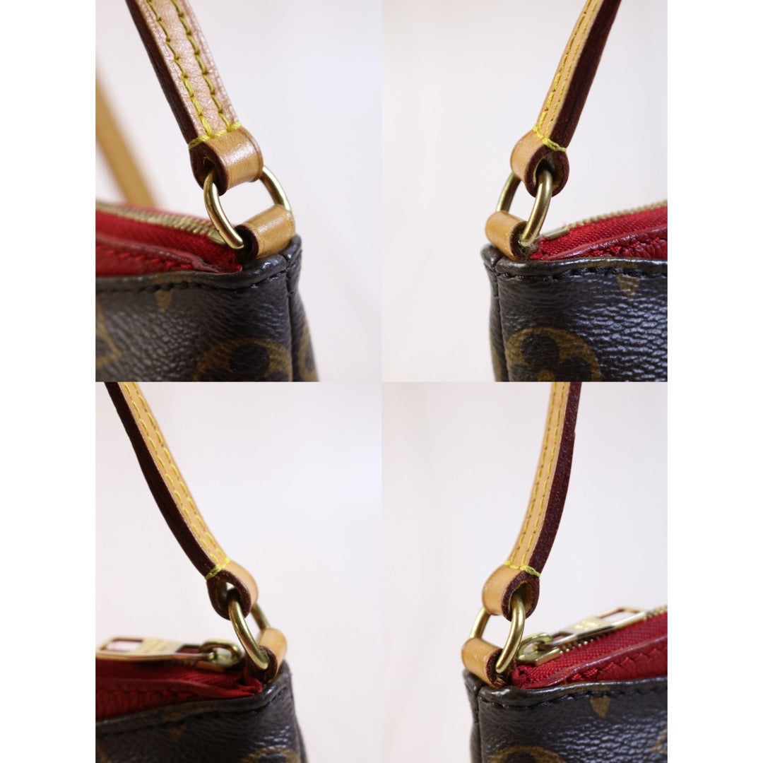 Rank AB ｜LV Monogram Pallas Nano Handbag With Shoulder Bag｜S24040401
