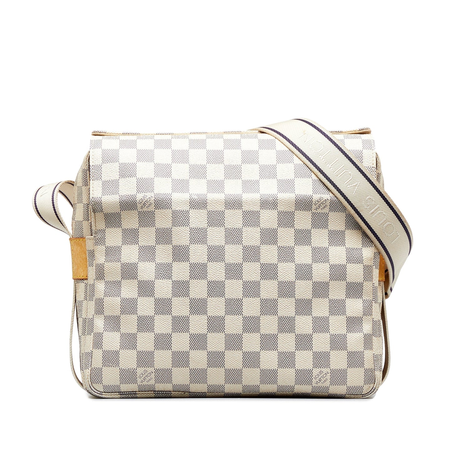 LOUIS VUITTON Damier Azur Naviglio Crossbody Bag