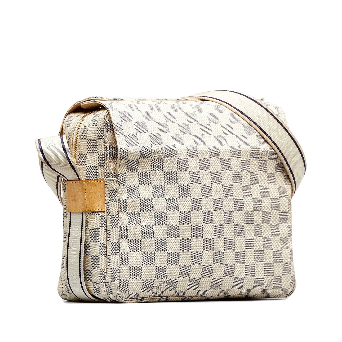 LOUIS VUITTON Damier Azur Naviglio Crossbody Bag