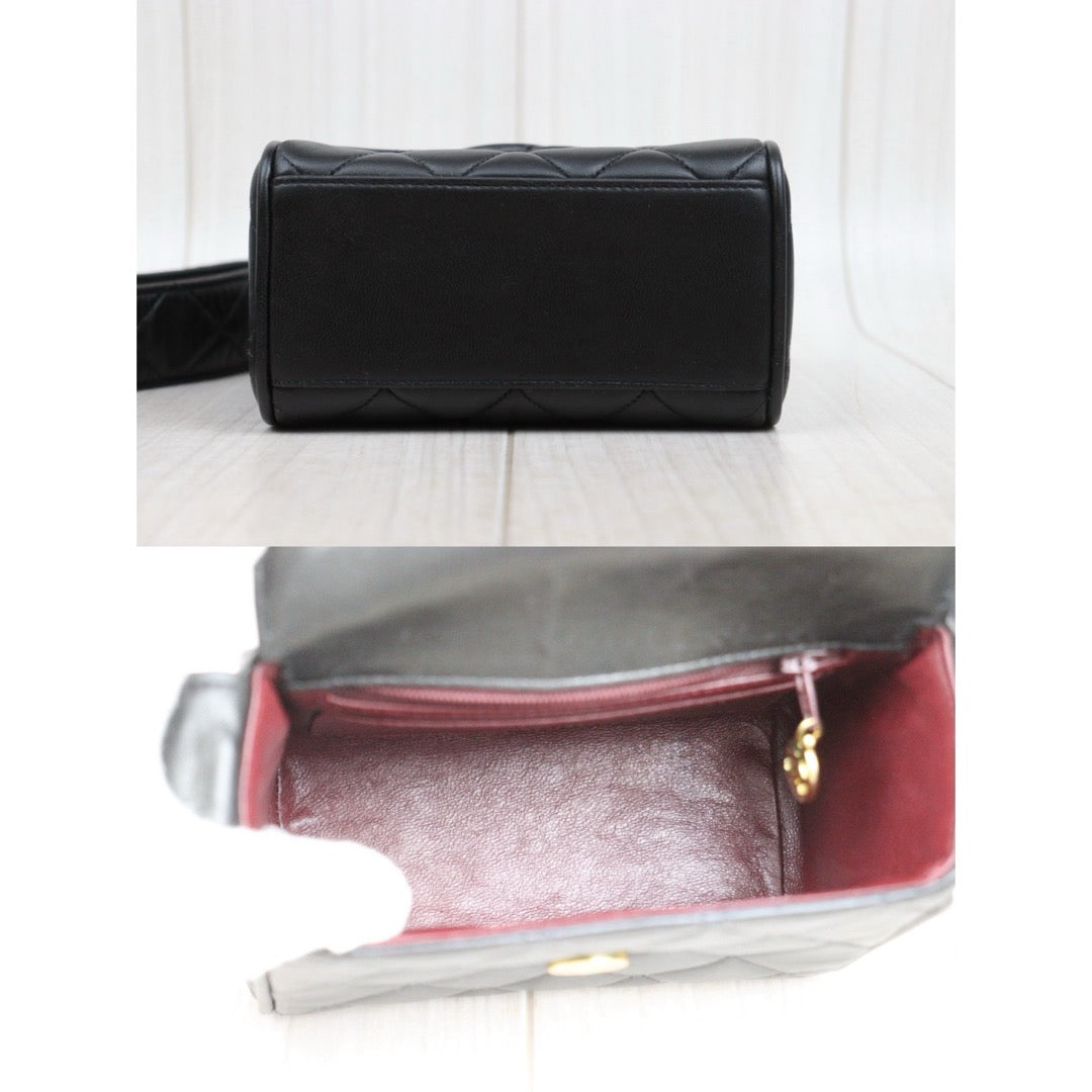 Very Good ( Rank A)｜ CHANEL Matrasse Squared Relievo Shoulder Bag Made in 1991-1994Year｜25051704