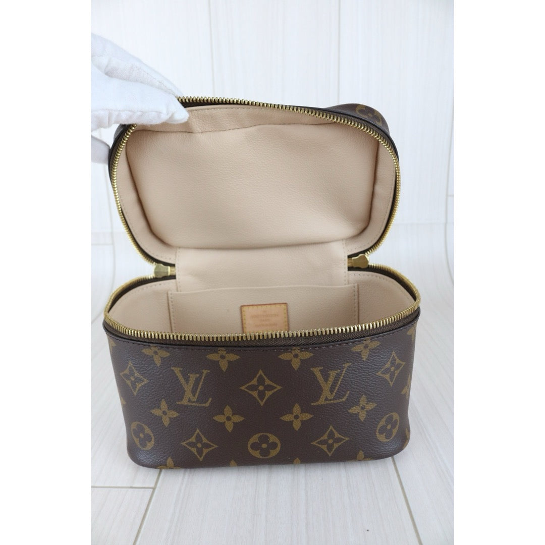 Very Good ( Rank A)｜ LV Monogram Nice Mini Vanity Handbag IC Chips Model｜S25031903