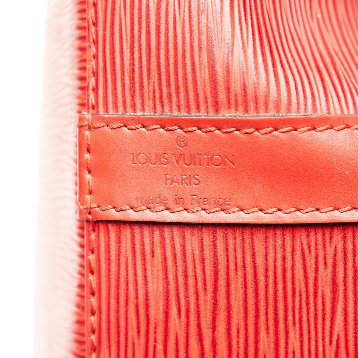 Louis Vuitton Petit Noé Red Epi