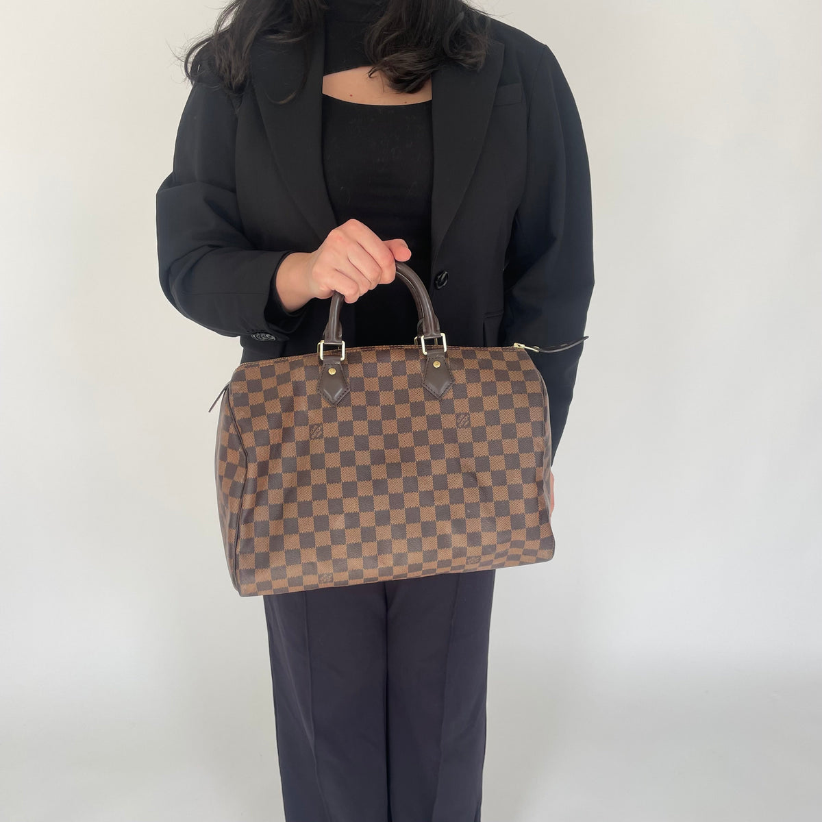 Louis Vuitton Speedy 35 Damier Ebene RL1175
