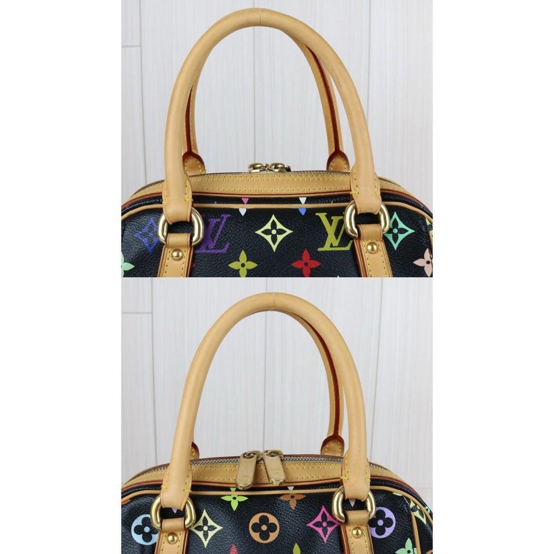 Good ( Rank AB) ｜  LV Takashi Murakam Multi Monogram Bowling Bag Hand Bag Black｜S25051902