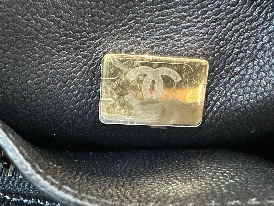 Chanel Medium Classic CC Shopping Tote Quilted Calfskin