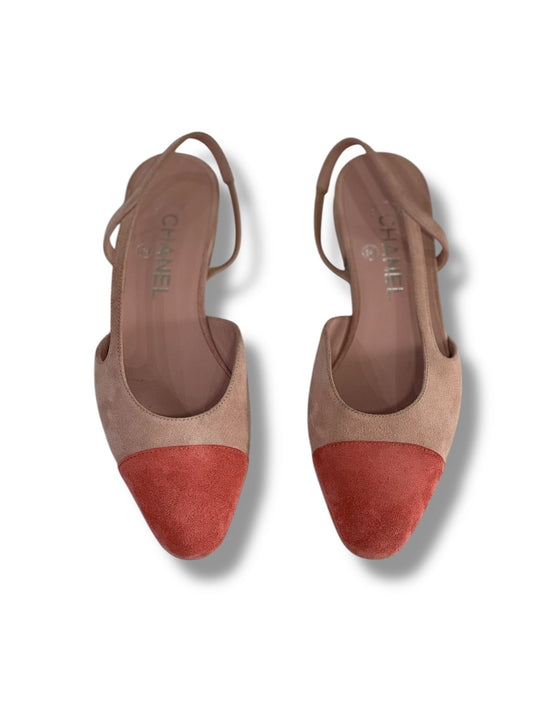 Chanel - Slingback plates t.37