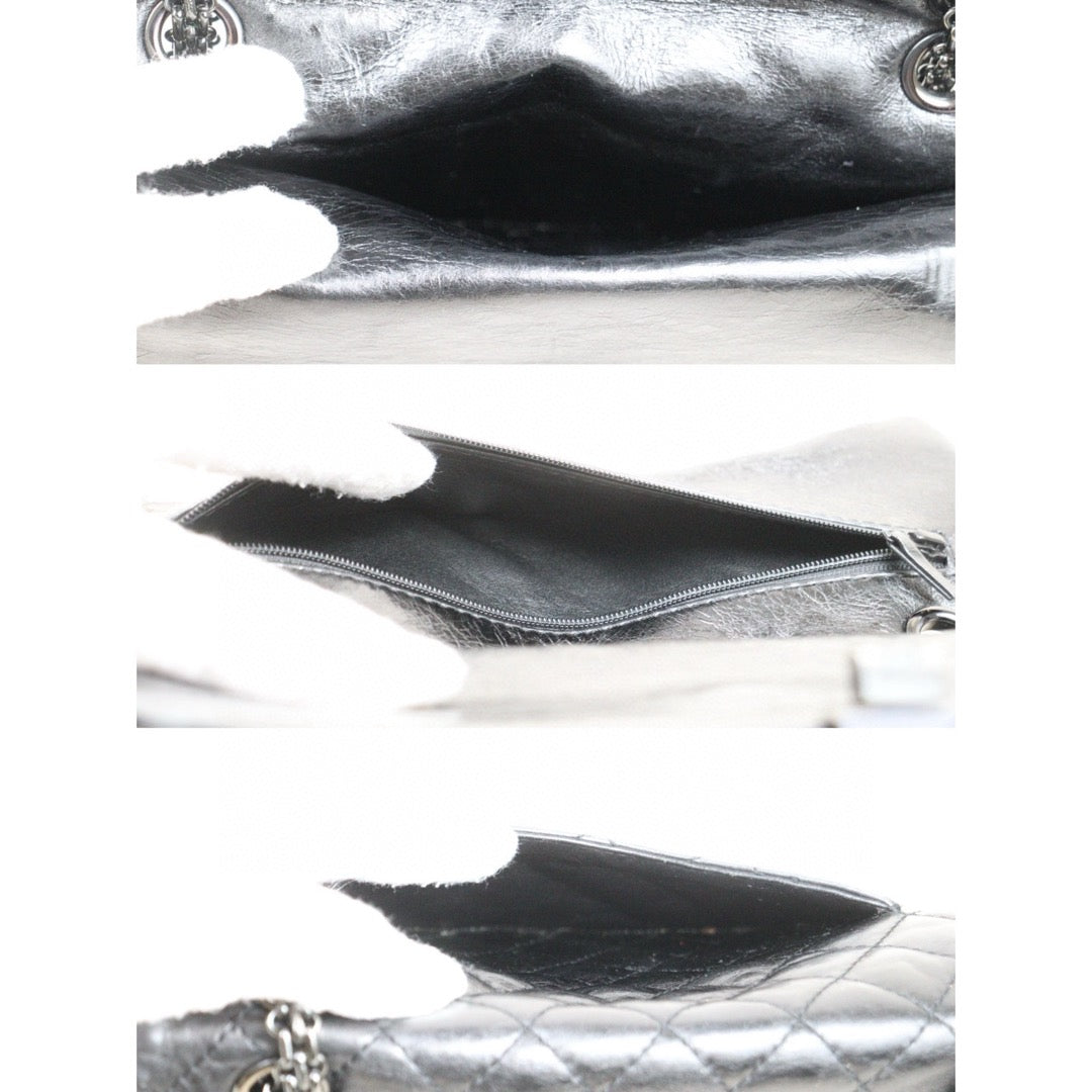 Good ( Rank AB)｜ CHANEL 2.55 Matelasse So Black Chain Shoulder Bag Small Made in 2008-2009 Year｜V25021910