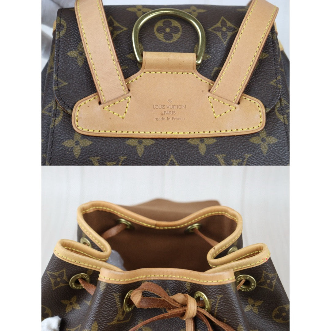 Rank AB｜ LV Monogram Montsouris MM Backpack｜24080515