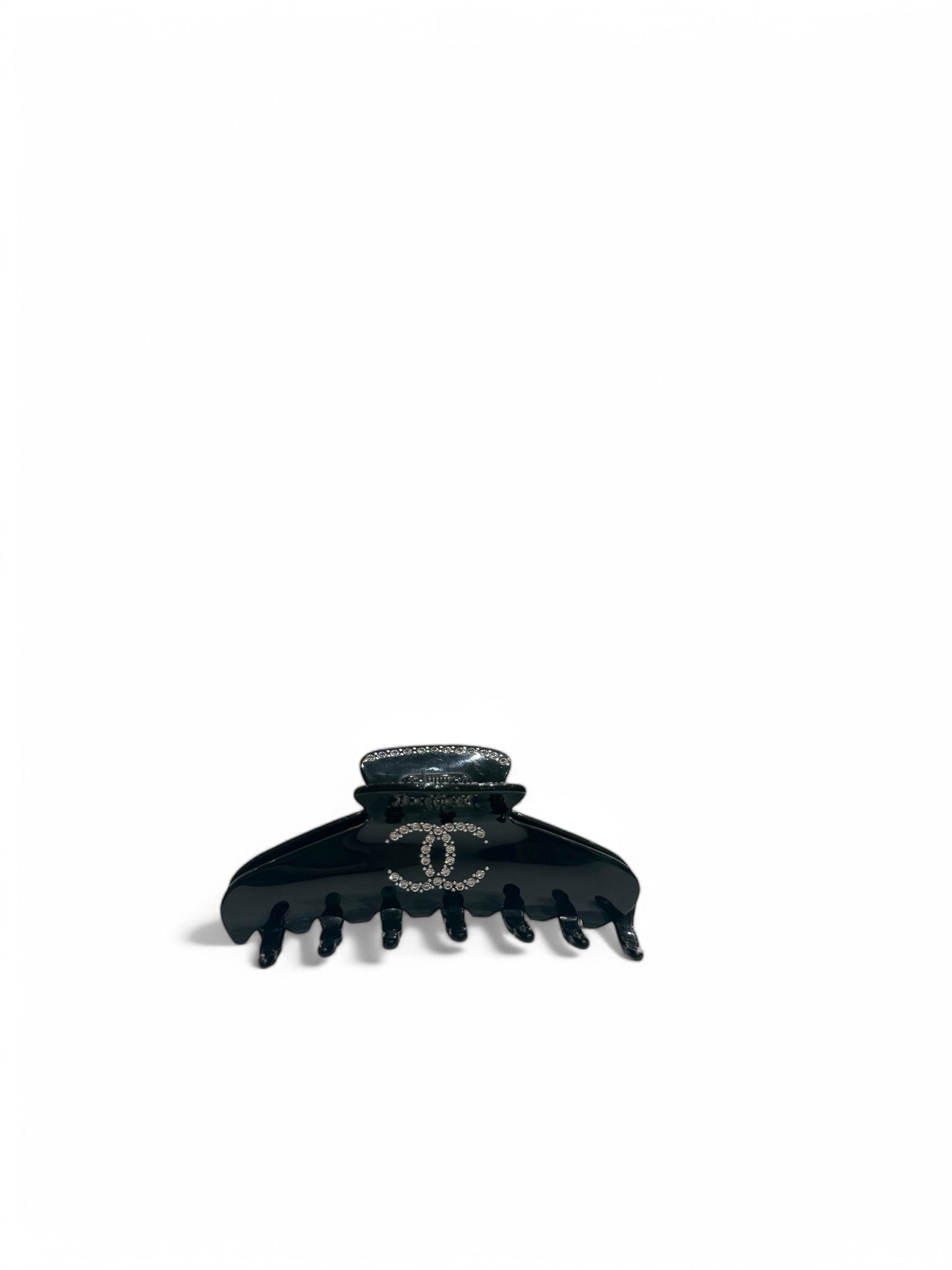 Chanel - Pince à Cheveux CC strass Swarovski