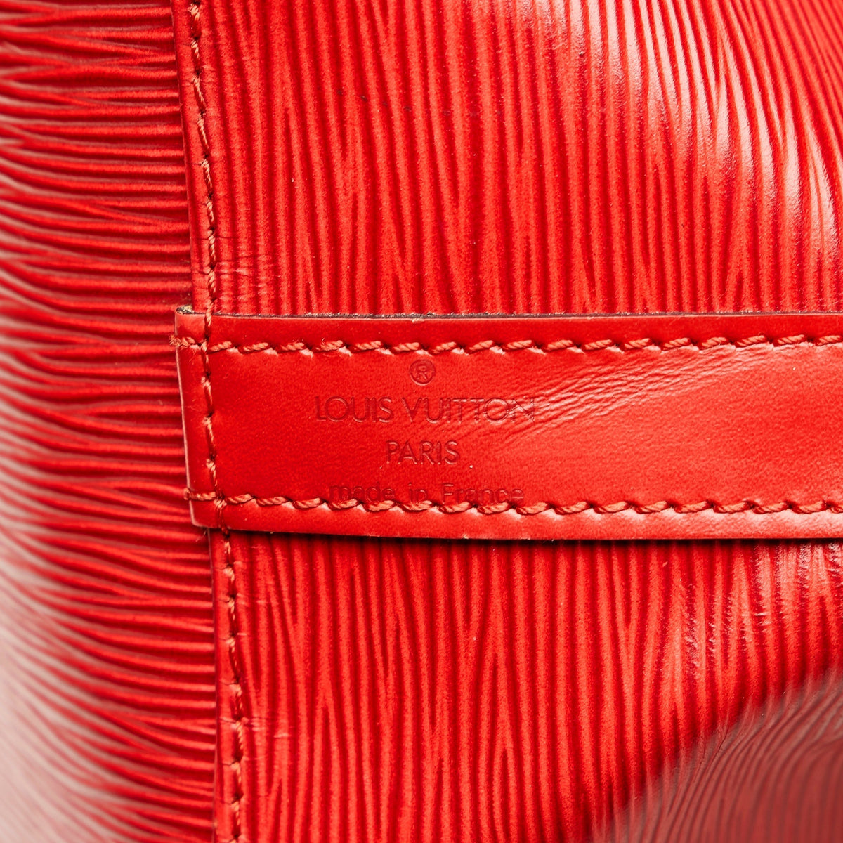 Louis Vuitton Petit Noé Red Epi