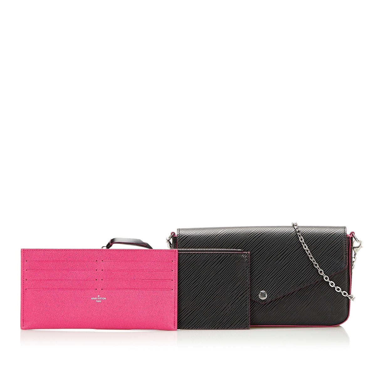 Louis Vuitton Pochette Felicie Black Epi